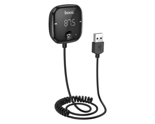 FM-модулятор Hoco E65 black PLS-00-00091142
