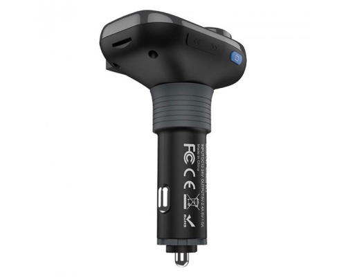 FM-Модулятор Hoco E45 10.5W 2.1A 2USB-A black PLS-00-00042029