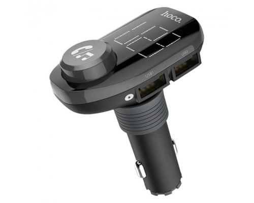 FM-Модулятор Hoco E45 10.5W 2.1A 2USB-A black PLS-00-00042029