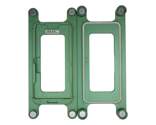 Форма магнітна XHZC 2 в 1 для склеювання та центрування рамки зі склом на iPhone 15 Pro PLS-00-00116804