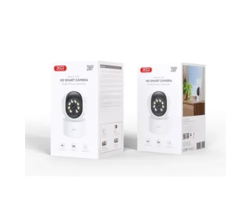 Наружна камера спостереження XO CR01 Smart Treasure 300W Pixel Camera Біла mag-6920680851362147292