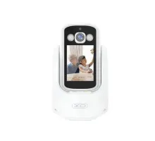 Камера спостереження XO CR08 200W Pixel AI Intelligent Two-Way Video Call Camera (2.4G+Bl) Біла mag-6920680860869147314