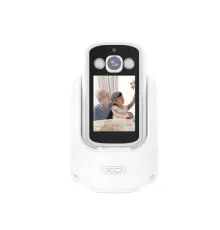 Камера спостереження XO CR08 200W Pixel AI Intelligent Two-Way Video Call Camera (2.4G+Bl) Біла mag-6920680860869147314
