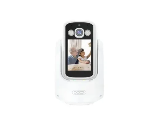 Камера спостереження XO CR08 200W Pixel AI Intelligent Two-Way Video Call Camera (2.4G+Bl) Біла mag-6920680860869147314