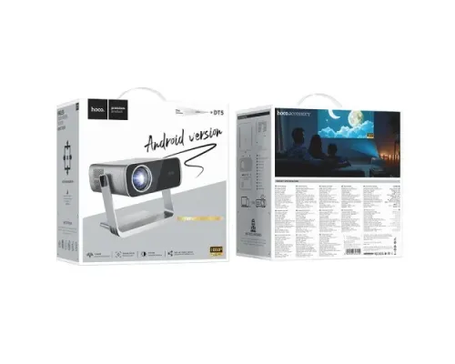 Відеопроєктор HOCO DT5 Smart electric focus projector(1080P Android version) mag-6942007656290146167