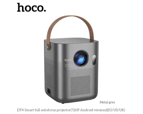 Відеопроєктор HOCO DT4 Smart full autofocus projector(720P Android version) mag-6942007645126145611