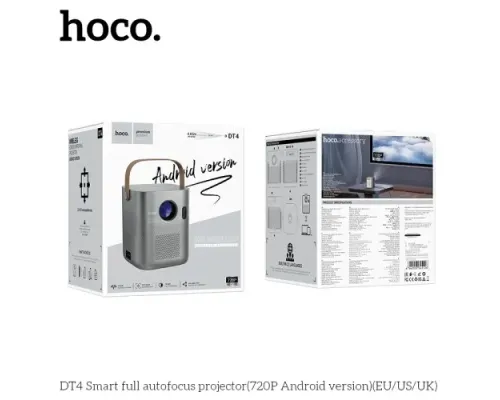Відеопроєктор HOCO DT4 Smart full autofocus projector(720P Android version) mag-6942007645126145611