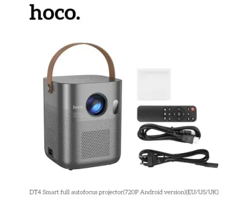 Відеопроєктор HOCO DT4 Smart full autofocus projector(720P Android version) mag-6942007645126145611