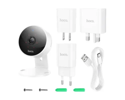 Камера відеоспостереження HOCO D7 Indoor HD camera Black mag-6942007643580146738