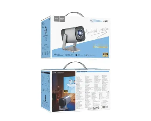 Відеопроєктор HOCO DT7 Smart electric focus projector(1080P Android version) mag-6942007668781152420