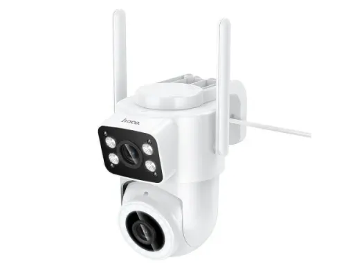 Камера відеоспостереження HOCO D9 outdoor PTZ HD camera Біла mag-6942007674119153943