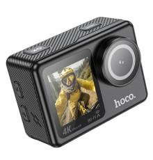 Спортивна камера НОСО DV101 dual color screen Чорна mag-6942007616805143484