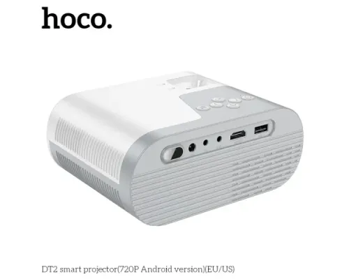 Відеопроєктор HOCO DT2 smart projector(720P Android version) Білий mag-6942007629645145087