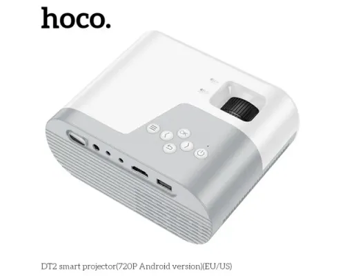 Відеопроєктор HOCO DT2 smart projector(720P Android version) Білий mag-6942007629645145087