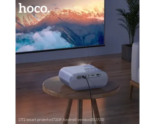 Відеопроєктор HOCO DT2 smart projector(720P Android version) Білий mag-6942007629645145087