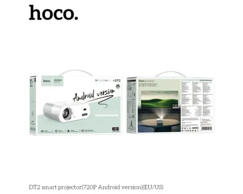Відеопроєктор HOCO DT2 smart projector(720P Android version) Білий mag-6942007629645145087