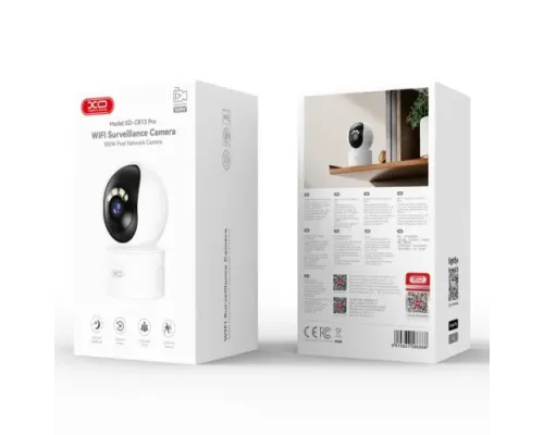 Камера спостереження XO CR13 Pro Premium EU Smart 500W Pixel Camera Біла mag-6975837586888147360