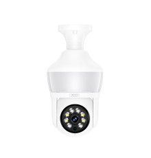 Наружна камера спостереження XO CR05 Upgraded Magic Bulb 300W Pixel Camera Біла mag-6920680860159140419