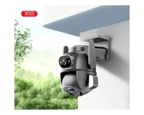 Наружна камера спостереження XO CR04 Robot 400W Pixel Dual Чорна mag-6920680856473147298
