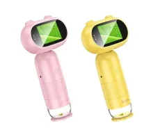 Дитячій мікроскоп HOCO DV206 Children microscope Pink mag-6942007648158145292