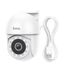 Камера відеоспостереження HOCO D2 outdoor PTZ HD camera Біла mag-6942007611688142466