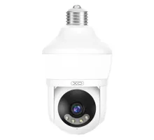 Наружна камера спостереження XO CR14 Pro Premium Edition Magic Bulb 500W Pixel Camera Біла mag-6975837586901147362