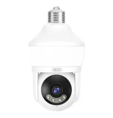 Наружна камера спостереження XO CR14 Pro Premium Edition Magic Bulb 500W Pixel Camera Біла mag-6975837586901147362