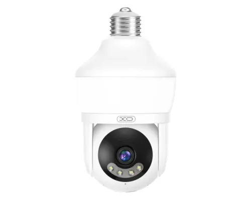 Наружна камера спостереження XO CR14 Pro Premium Edition Magic Bulb 500W Pixel Camera Біла mag-6975837586901147362