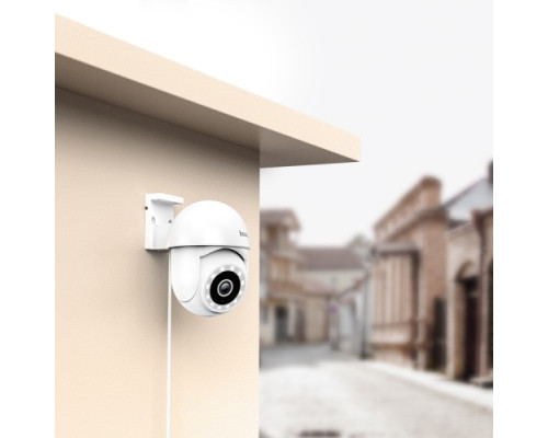 Камера відеоспостереження HOCO D2 outdoor PTZ HD camera Біла mag-6942007611688142743