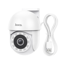 Камера відеоспостереження HOCO D2 outdoor PTZ HD camera Біла mag-6942007611688142743