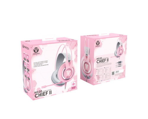 Ігрові Навушники Fantech HG20 Chief II Колір Розовий 6972661283303 ma24781_3668027