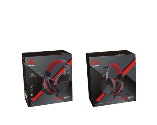 Ігрові Навушники Fantech HQ54 Mars II м`ята упаковка Колір Чорно-Червоний 2020000385684 ma34095_3325567