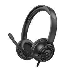 Ігрові Навушники Hoco W112 Pure Колір Чорний 6942007645041 ma36813_3609259