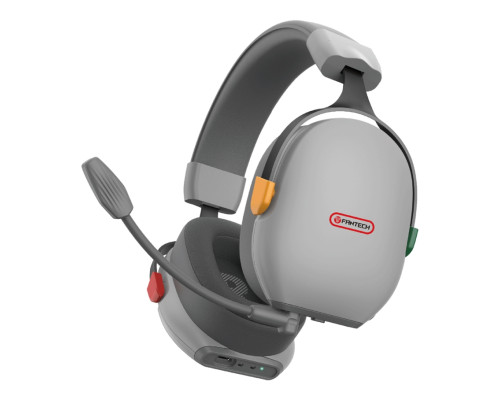 Ігрові Навушники FANTECH WHG06 Carbon Pro, 3 Modes (Wired, BT, 2.4Ghz) Сірий ma38528_3867085