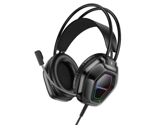 Ігрові Навушники Borofone BO110 Fight Колір Чорний 6941991118302 ma36814_3609262