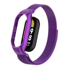 Ремінець Milanese Loop Mi Band 5/6 purple