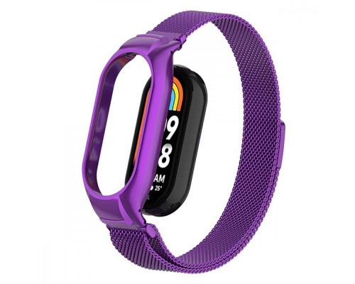 Ремінець Milanese Loop Mi Band 5/6 purple