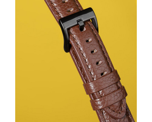 Універсальний ремінець Leather Edition 20 mm brown