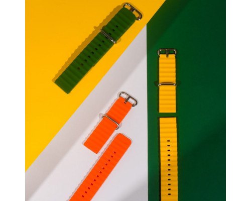 Універсальний ремінець Ocean Band 22 mm orange