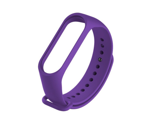 Ремінець Silicone Xiaomi Mi Band 7 purple