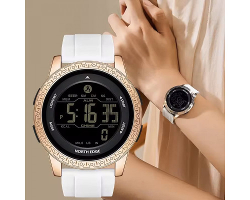 Цифровий Годинник NORTH EDGE Apollo silver 2003000270723