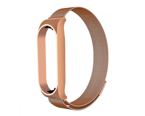 Ремінець Milanese Loop Xiaomi Mi Band 8 gold