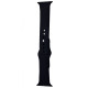 Ремінець Apple Watch Sport Band 42/44/45/46/49 mm (S/M & M/L) 3pcs black 4600000017242