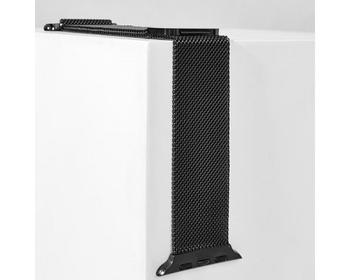 Ремінець Apple Watch Milanese Loop 38/40/41/42 mm 10 series black 4600000024448