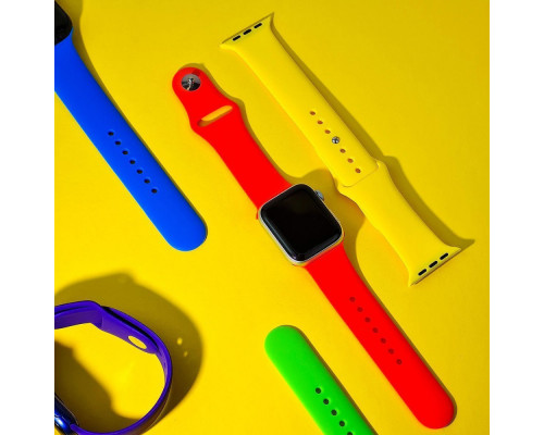 Ремінець Apple Watch Sport Band 42/44/45/46/49 mm (S/M & M/L) 3pcs pink sand 4600000032313