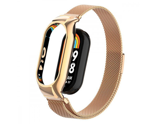 Ремінець Milanese Loop Mi Band 7 gold