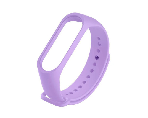 Ремінець Silicone Xiaomi Mi Band 7 light purple