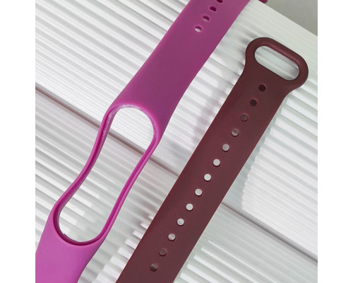 Ремінець Silicone Xiaomi Mi Band 7 light purple