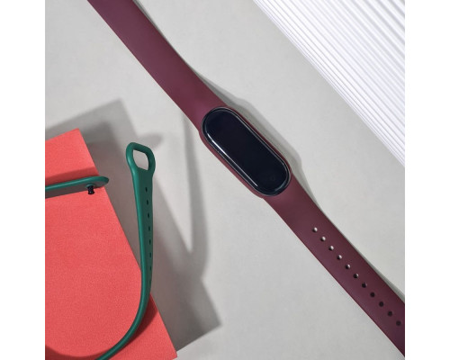 Ремінець Silicone Xiaomi Mi Band 7 light purple