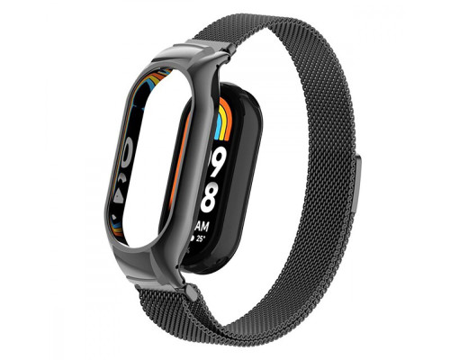 Ремінець Milanese Loop Mi Band 7 black